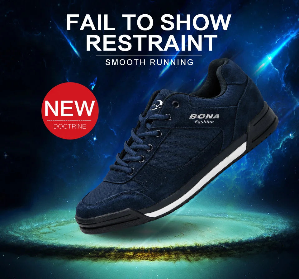 BONA Skateboarding Shoes for Men and Women Breathable Multi-Function