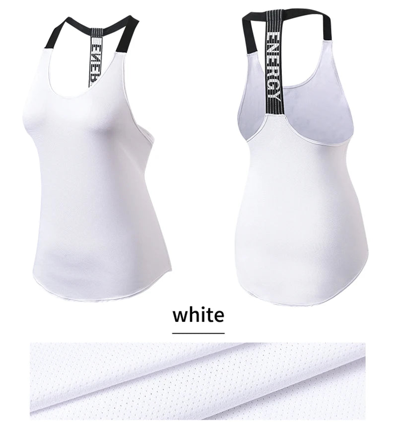 Áo Tank Tập Gym Nữ Lưng Hở Thoáng Khí Nhanh Khô - Daisan Mart