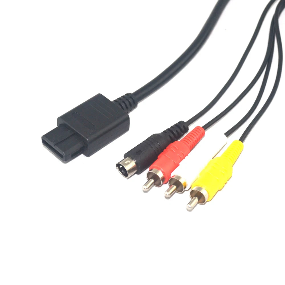 Cáp AV Âm Thanh Hình Ảnh cho N64, NGC, SNES Console - Daisan Mart