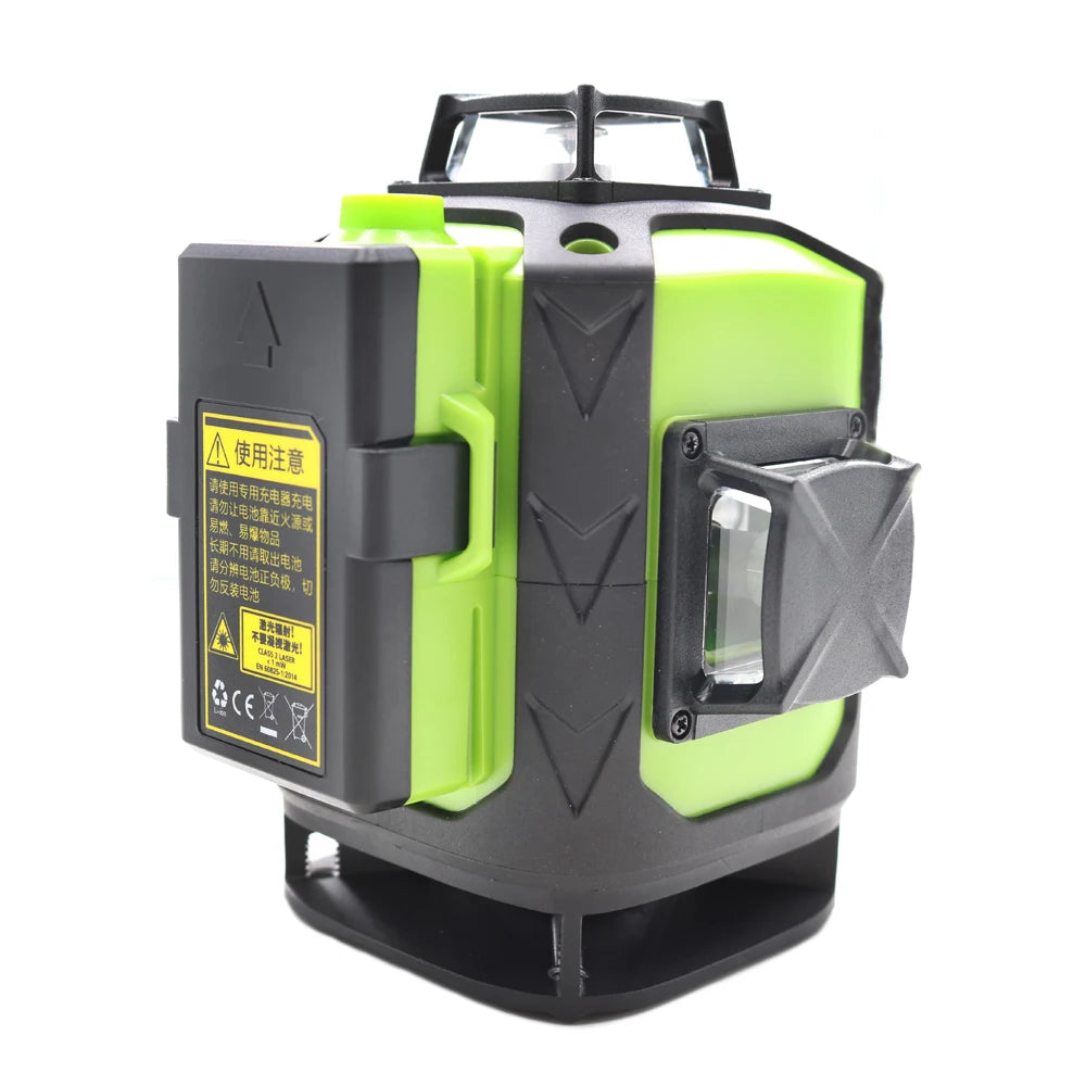 New Fukuda Professional 16 Line 4D Laser Level Japan Sharp Green 515NM Beam 360 Vertical And Horizontal Self-leveling Cross - Daisan Mart