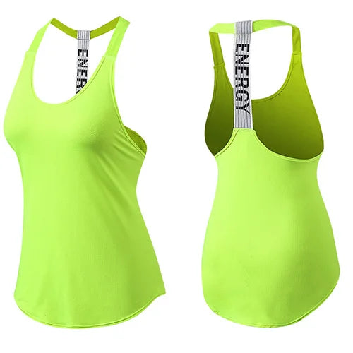 Áo Tank Tập Gym Nữ Lưng Hở Thoáng Khí Nhanh Khô - Daisan Mart