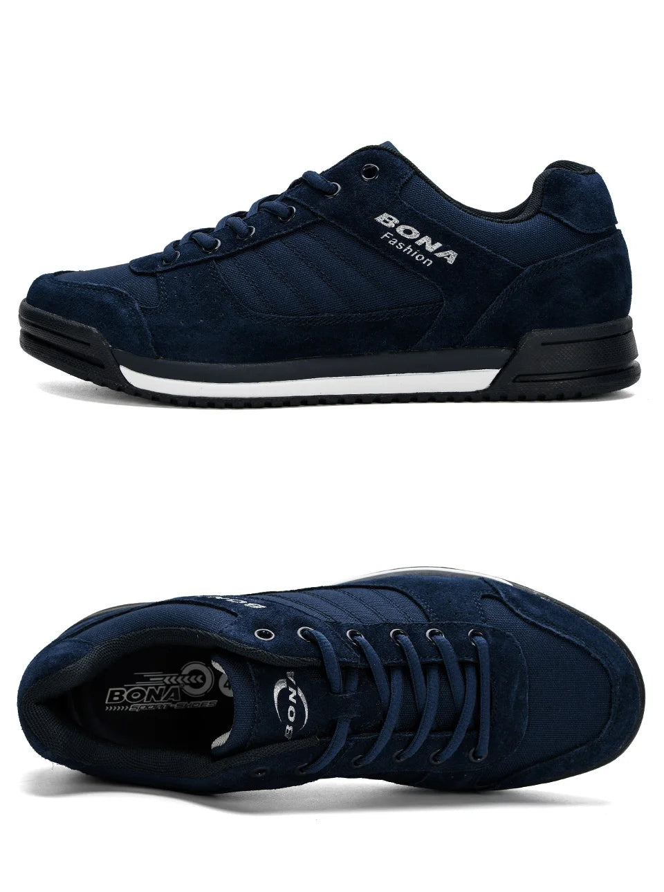 BONA Skateboarding Shoes for Men and Women Breathable Multi-Function