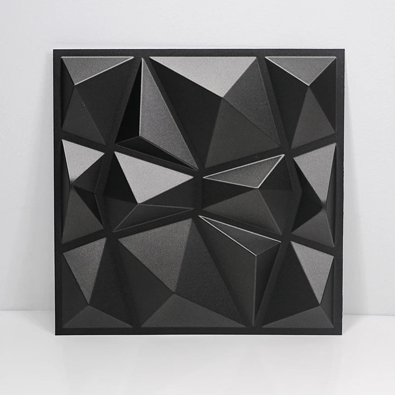 3D Diamond Decorative Art Wall Panels 30x30