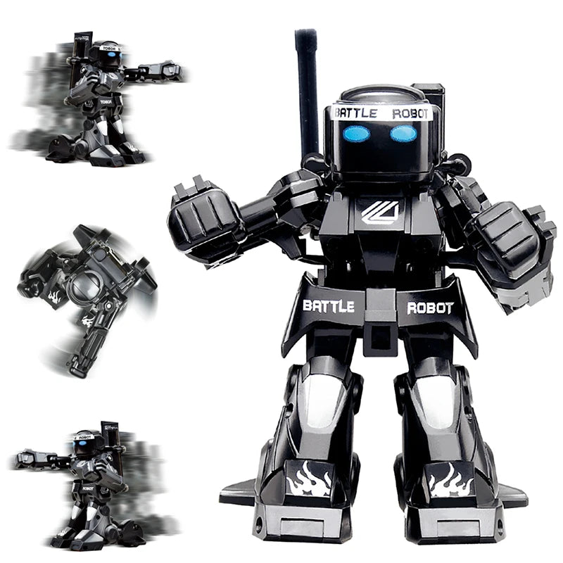 RC Robot Battle Boxing Robot Toy Two-player Games Remote Control Robot 2.4G Fighting Robot Control Toys for Kids Famly Game - Daisan Mart