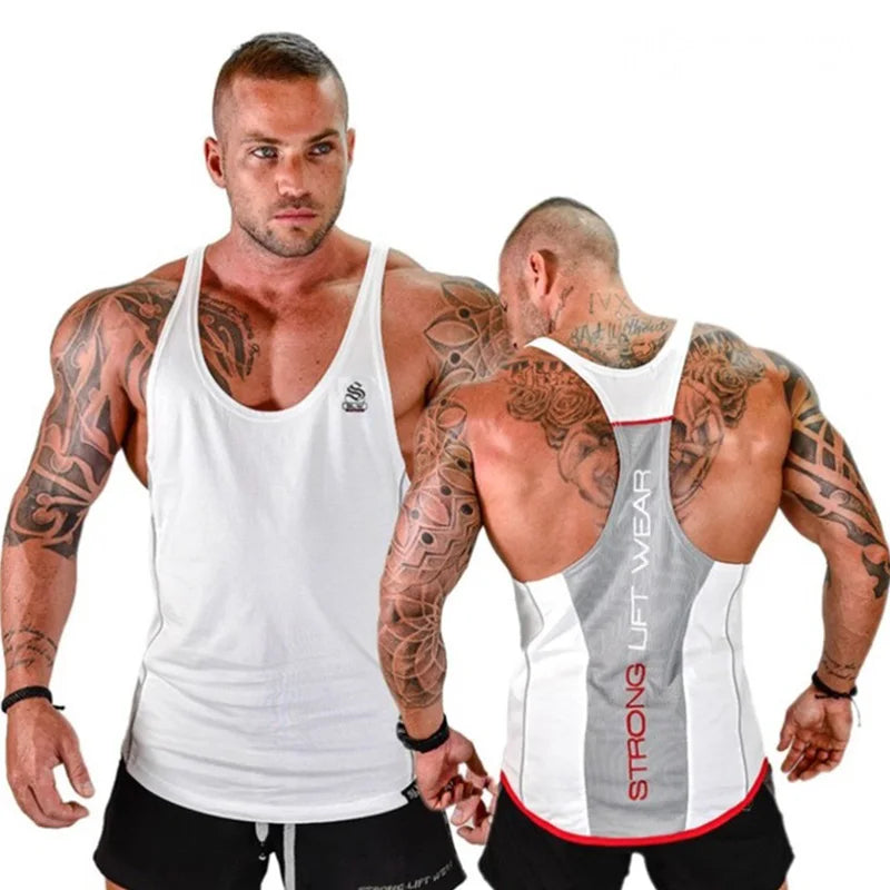 Áo Tank Nam Thể Hình Tập Gym Cotton Thoáng Mát 2018 - Daisan Mart
