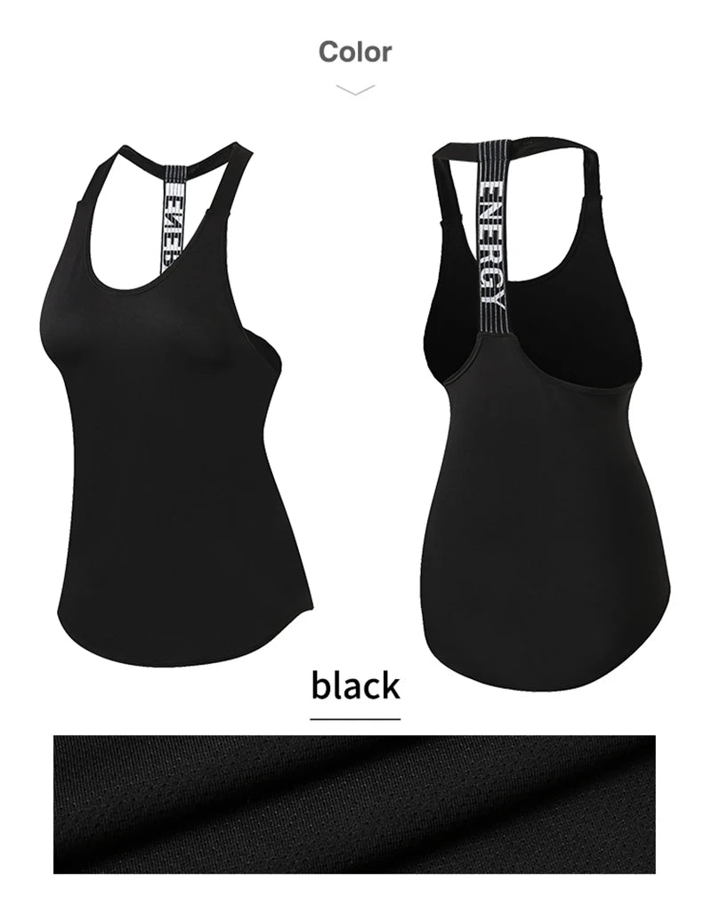 Áo Tank Tập Gym Nữ Lưng Hở Thoáng Khí Nhanh Khô - Daisan Mart