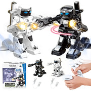 RC Robot Battle Boxing Robot Toy Two-player Games Remote Control Robot 2.4G Fighting Robot Control Toys for Kids Famly Game - Daisan Mart