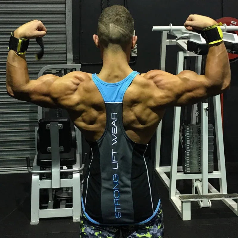 Áo Tank Nam Thể Hình Tập Gym Cotton Thoáng Mát 2018 - Daisan Mart
