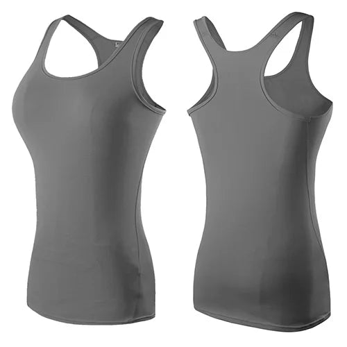 Áo Tank Tập Gym Nữ Lưng Hở Thoáng Khí Nhanh Khô - Daisan Mart
