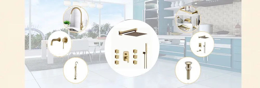 Bathroom Vessel Sink Drain Stopper, Push Pop up Drain - Daisan Mart