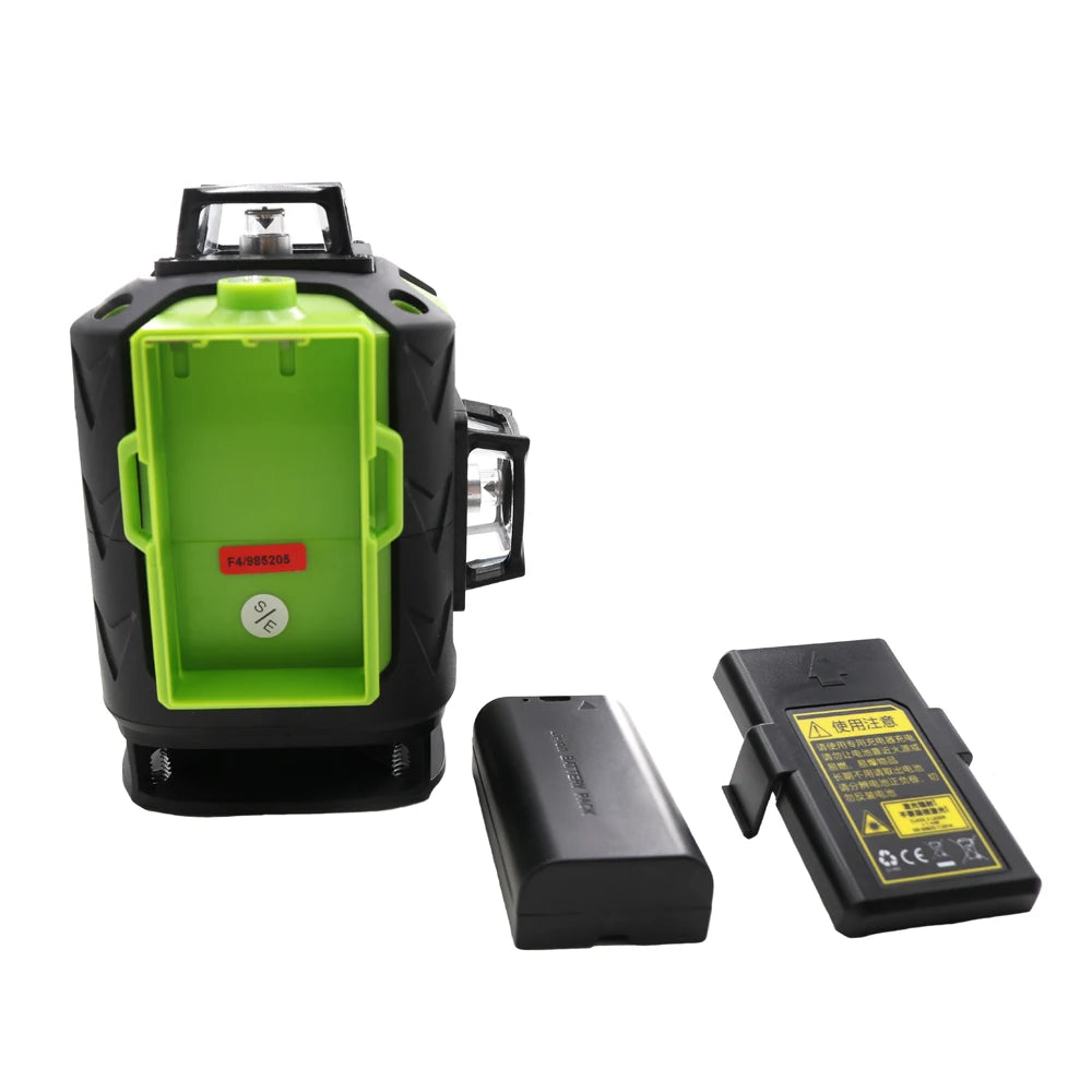 New Fukuda Professional 16 Line 4D Laser Level Japan Sharp Green 515NM Beam 360 Vertical And Horizontal Self-leveling Cross - Daisan Mart