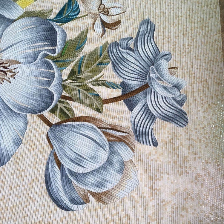 Flower Glass Mosaic 