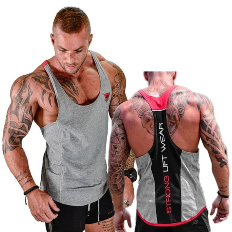 Áo Tank Nam Thể Hình Tập Gym Cotton Thoáng Mát 2018 - Daisan Mart