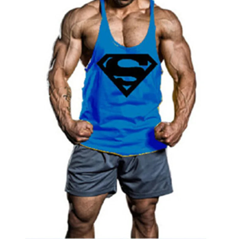 Áo Tank Nam Tập Gym Thể Thao In Họa Tiết Thời Trang - Daisan Mart