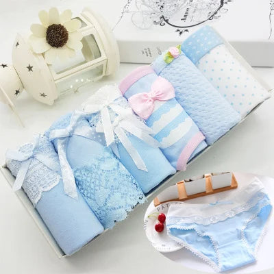 Combo of 6 Cute and Cool Women's Lace Panties