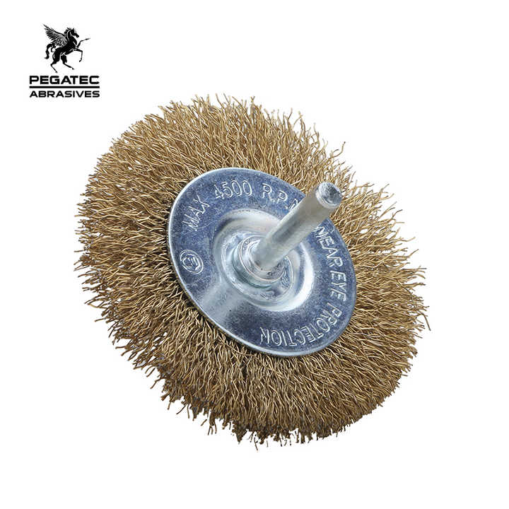 38x6x10MM Shaft Wheel Brush 