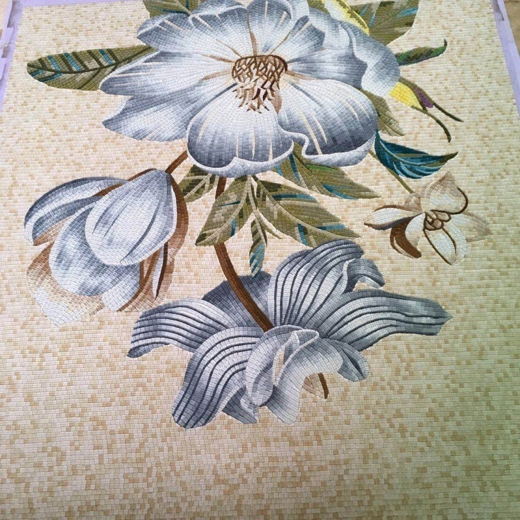 Flower Glass Mosaic 