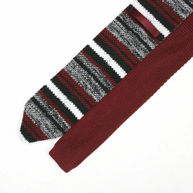 Cà vạt len Ianthe nam kiểu dáng mới sắc màu