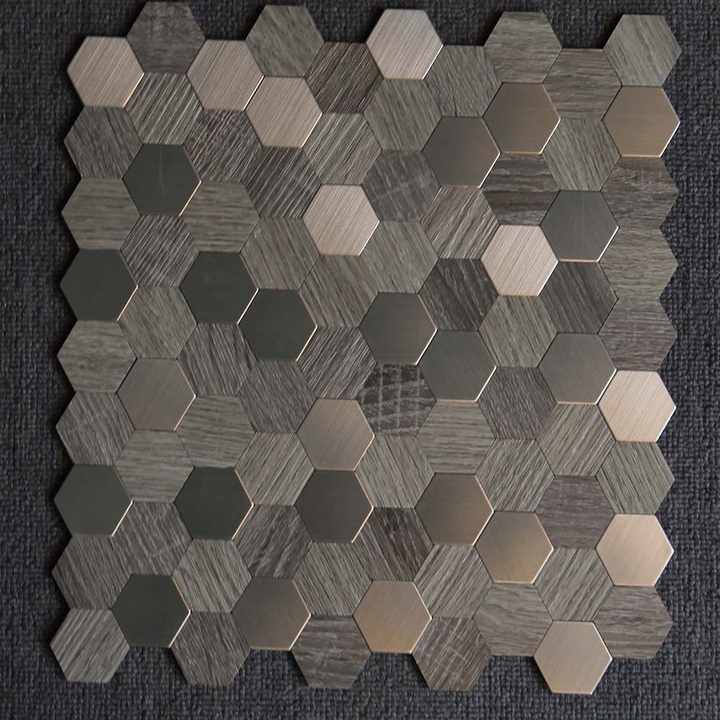 Daisan Depot High-Grade 300x300 Self-Adhesive Aluminum Wall Tiles