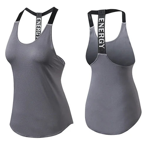 Áo Tank Tập Gym Nữ Lưng Hở Thoáng Khí Nhanh Khô - Daisan Mart