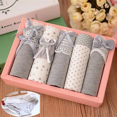 Combo of 6 Cute and Cool Women's Lace Panties