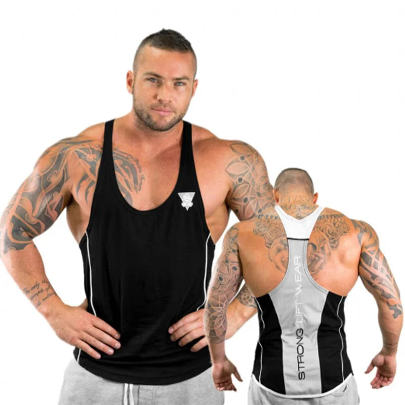 Áo Tank Nam Thể Hình Tập Gym Cotton Thoáng Mát 2018 - Daisan Mart