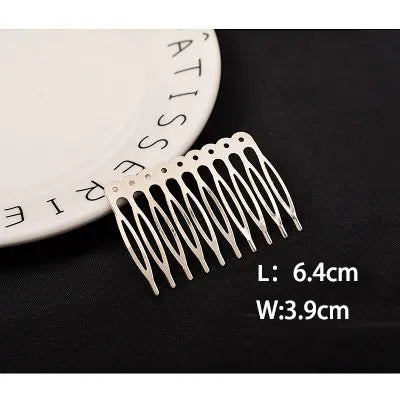 Set of 5 Bridal Hair Combs - DIY Jewelry Accessories