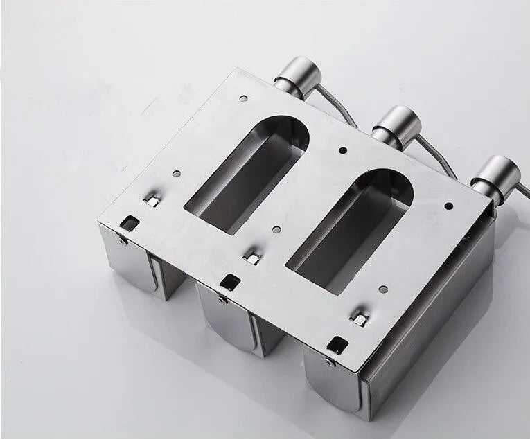Bình đựng xà phòng treo tường inox 304 đa năng - Daisan Mart
