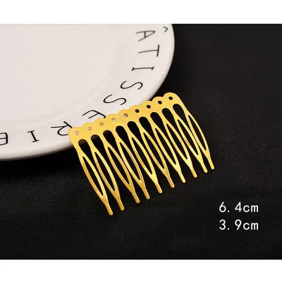 Set of 5 Bridal Hair Combs - DIY Jewelry Accessories