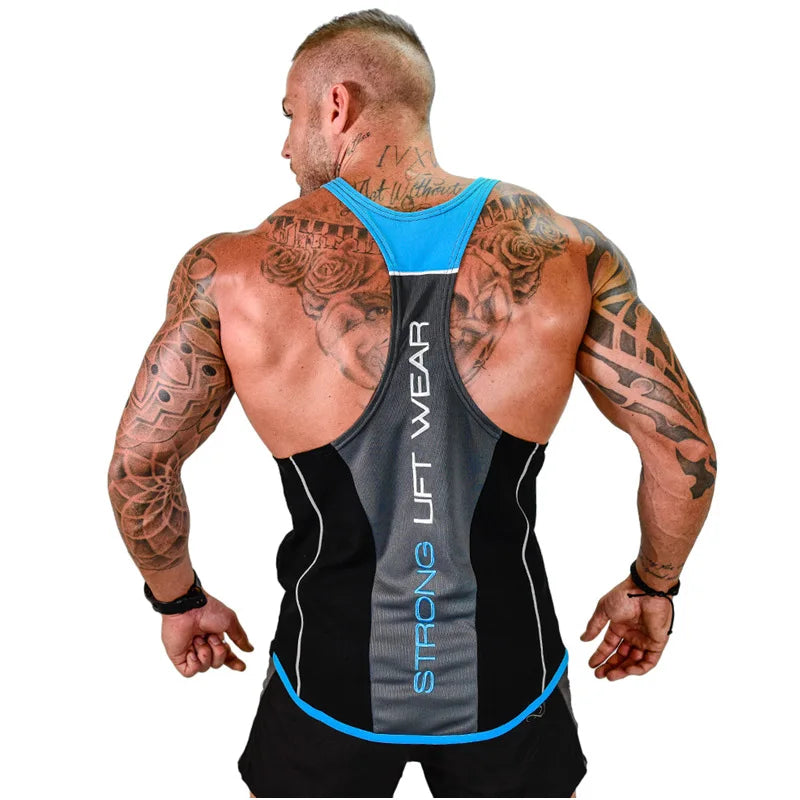 Áo Tank Nam Thể Hình Tập Gym Cotton Thoáng Mát 2018 - Daisan Mart