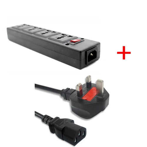 Ổ Cắm Đa Năng 4 Lỗ C14 Chuyển Đổi Quốc Tế 13A - Daisan Mart