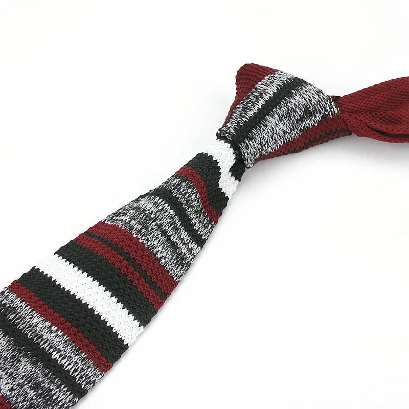 Cà vạt len Ianthe nam kiểu dáng mới sắc màu