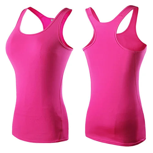Áo Tank Tập Gym Nữ Lưng Hở Thoáng Khí Nhanh Khô - Daisan Mart