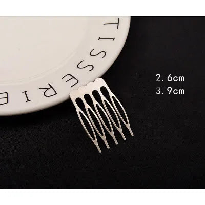 Set of 5 Bridal Hair Combs - DIY Jewelry Accessories