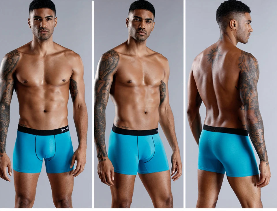 Men's Breathable Cotton Underwear - Boxer Brand