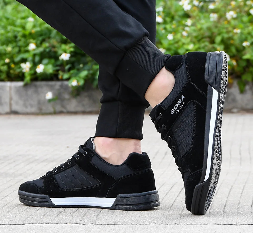 BONA Skateboarding Shoes for Men and Women Breathable Multi-Function