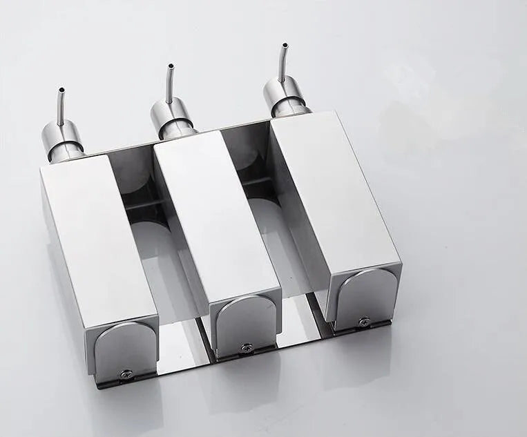Bình đựng xà phòng treo tường inox 304 đa năng - Daisan Mart