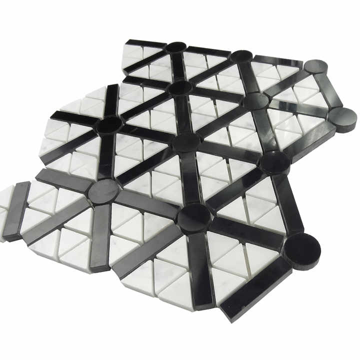 Multi-color mosaic decoration materials Mosaic wall tiles Mosaic floor tiles for sale Interior tiles 