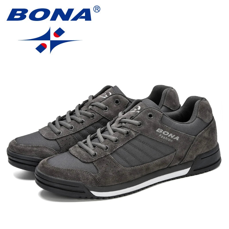 BONA Skateboarding Shoes for Men and Women Breathable Multi-Function