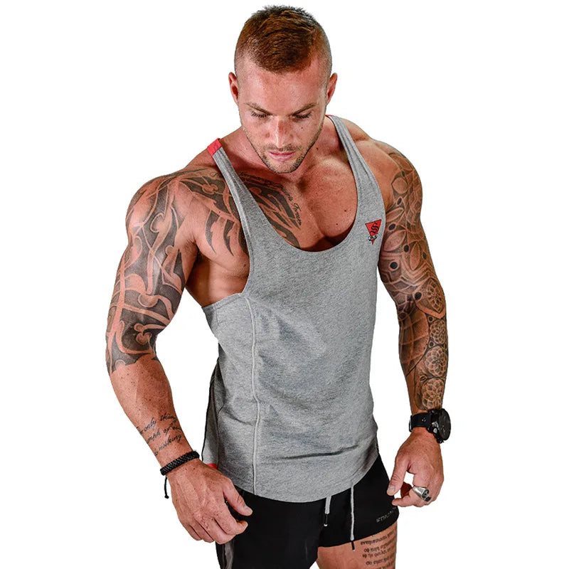 Áo Tank Nam Thể Hình Tập Gym Cotton Thoáng Mát 2018 - Daisan Mart