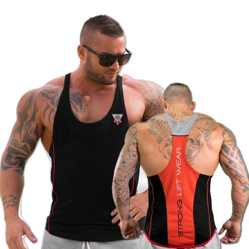 Áo Tank Nam Thể Hình Tập Gym Cotton Thoáng Mát 2018 - Daisan Mart