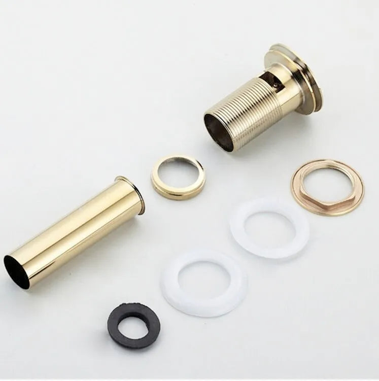 Bathroom Vessel Sink Drain Stopper, Push Pop up Drain - Daisan Mart