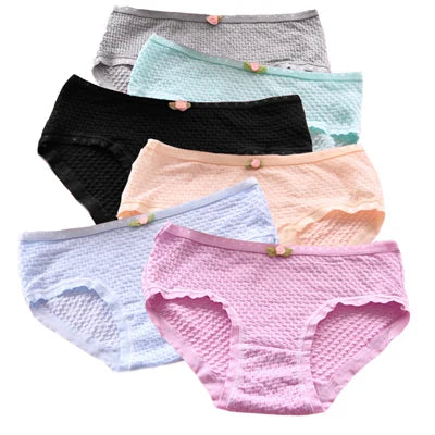Combo of 6 Cute and Cool Women's Lace Panties