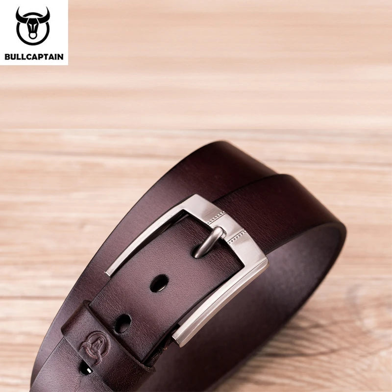 Thắt Lưng Nam Đẳng Cấp BULLCAPTAIN Retro Pin Classic