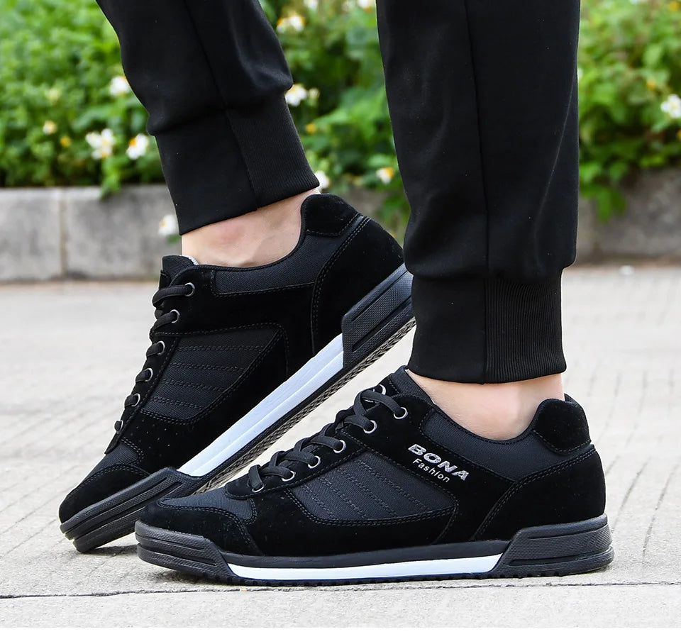 BONA Skateboarding Shoes for Men and Women Breathable Multi-Function