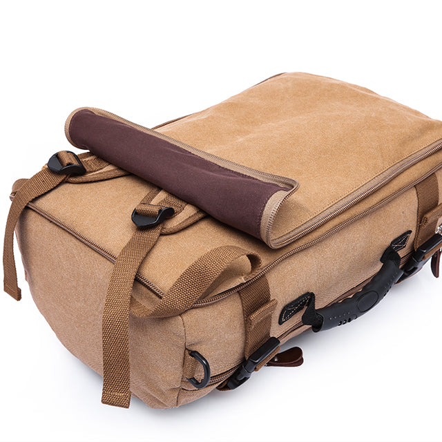 BANGE Shock Discount from Factory Large Capacity 40L Multi-function Men's Canvas Backpack for Outdoor Hiking 