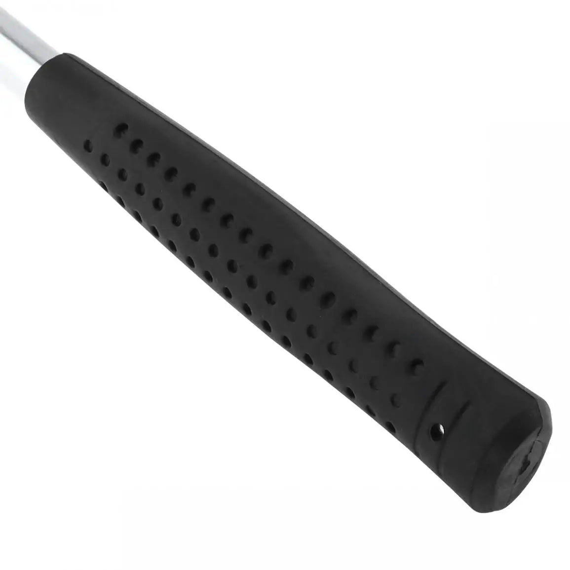 320g Non-elastic Black Rubber Hammer Floor Tile hammer DIY Hand Tool with Round Head and Non-slip Handle