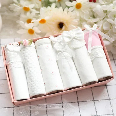 Combo of 6 Cute and Cool Women's Lace Panties