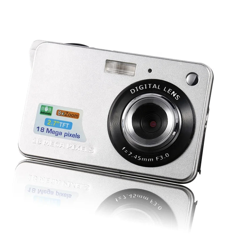 18MP Mini Children's Camera 8X Zoom Video Recording Photo Taking