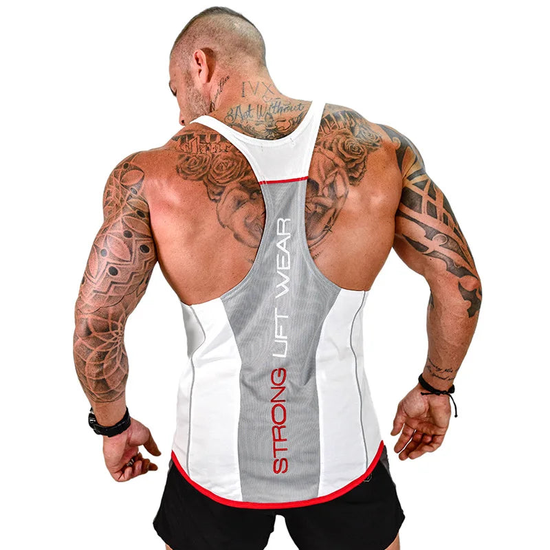 Áo Tank Nam Thể Hình Tập Gym Cotton Thoáng Mát 2018 - Daisan Mart